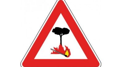 Decretato lo stato di grave pericolosità di incendio boschivo